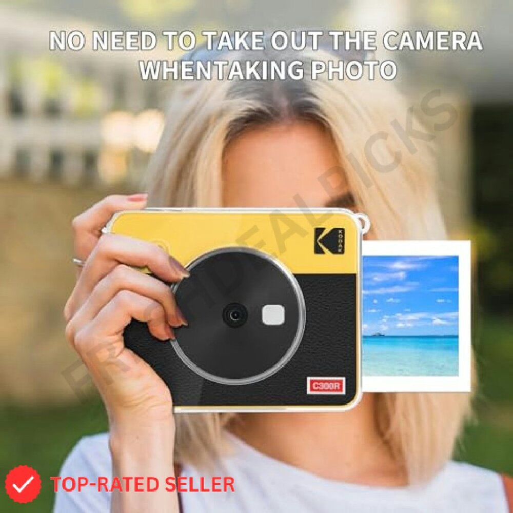 Transparent Camera Case Retro Instant Digital Pro… - image 5